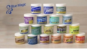 BLUE MAGIC HAIR CREAMS COLLECTION FULL RANGE PRODUCTS WITH FREE DELIVERY - Picture 1 of 20