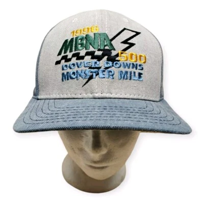 Vintage 1996 Dover Downs MBNA 500 Monster Mile Hat Cap Snapback American Needle  - Image 1 of 4