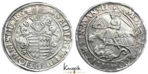 Trasero propio de Mansfeld. Línea, Taler 1543, Eisleben, Tornau 1020, 29,30 g - Imagen 1 de 1