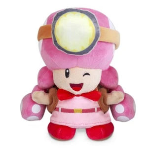 Super Mario Bros Captain Toad Toadette Plush Doll Stuffed Animal Toy Gift 8" - Picture 1 of 4