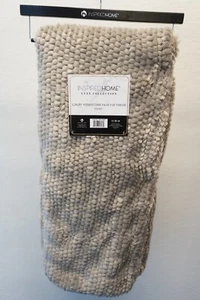Inspired Home Luxe Collection Lusso Nido d'Ape Pelliccia Ecopelliccia Lancio 50x60" - Foto 1 di 3