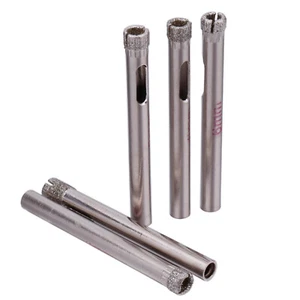 Broca de diamante de 10 piezas de 1/4" pulgadas para azulejos de piedra de mármol - Imagen 1 de 9