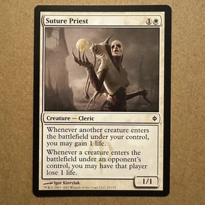 B3G3 ~ MTG ~ Suture Priest ~ NPH Neu Phyrexia ~ #25 ~ Englisch ~ 2011 ~ LP - Bild 1 von 15