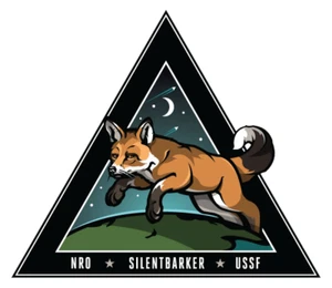 National Reconnaissance Office NROL-107 Spy Satellite Logo Vinyl Sticker 3x2.5 - Picture 1 of 1