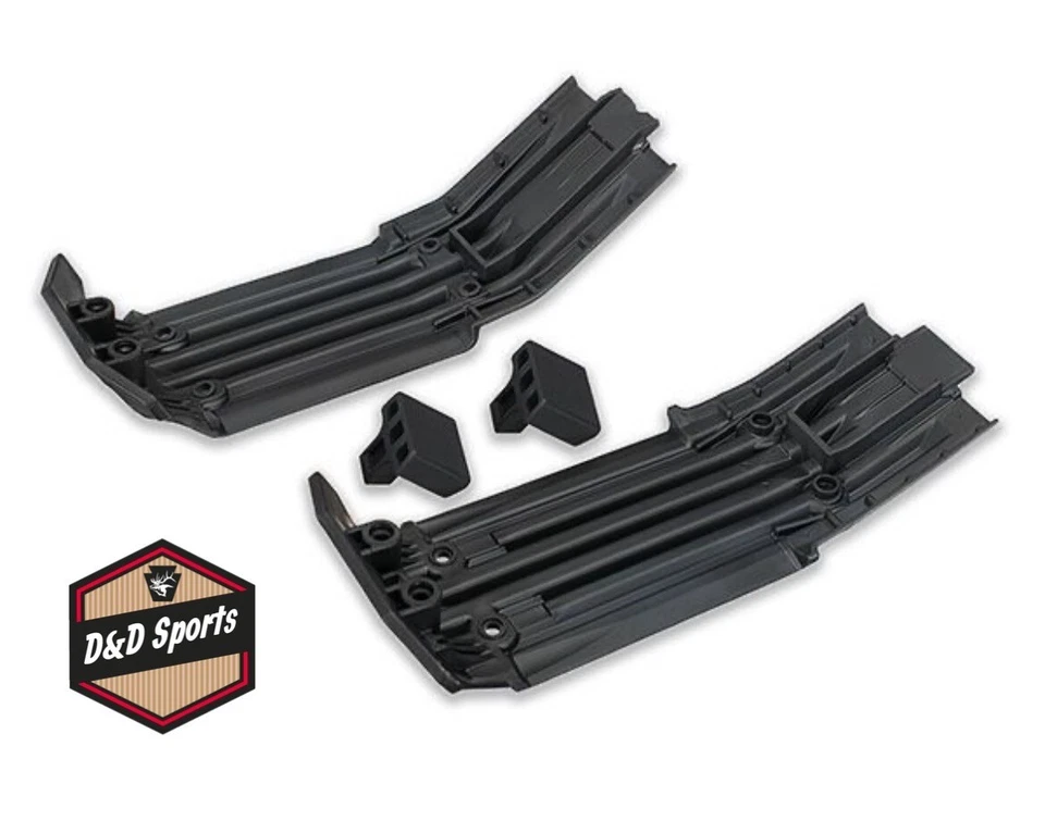 Traxxas 7744 - Skid plate set Front and Rear Xmaxx (rubber impact cushion - 2) - Image 1 of 1