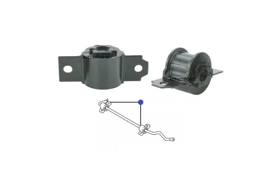 FOR LEXUS GS300H 2.5i AWL10R  2013-18 REAR STABILISER ANTI ROLL BAR D BUSH SET - Image 1 of 1