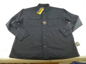 NEW Men's Cabela's Tactical Long Sleeve Shirt- Large, Black (M68SH057) - Picture 1 of 13