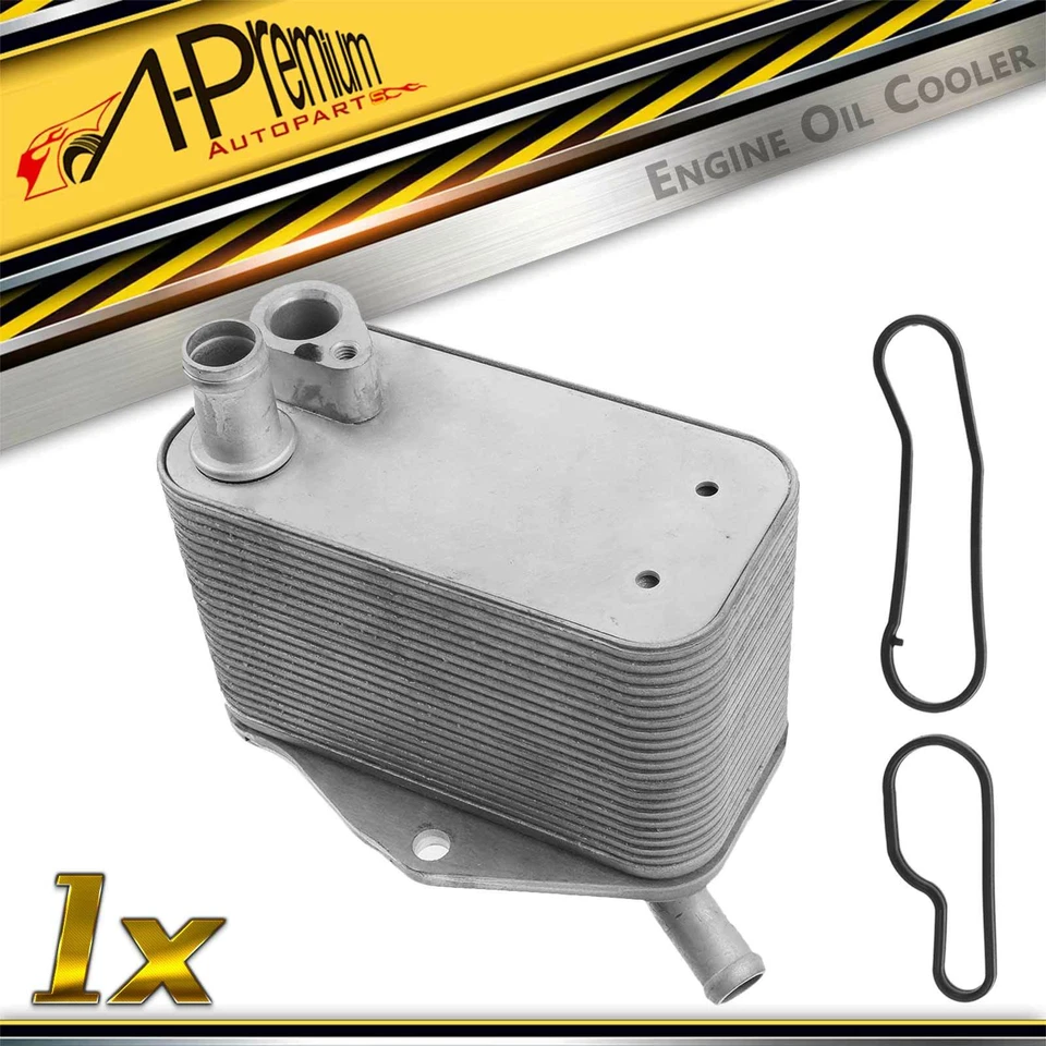 Engine Oil Cooler for Land Rover LR2 2008-2010 Volvo S80 2008-2015 S60 V70 XC60 - Image 1 of 4