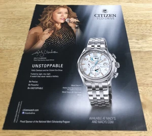2014 KELLY CLARKSON per CITIZEN WATCH - Pubblicità stampa rivista - Foto 1 di 1