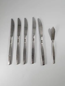 Cubiertos de acero inoxidable Madeira TM Japón 5 cuchillos 1 cuchillo de mantequilla MCM - Imagen 1 de 15