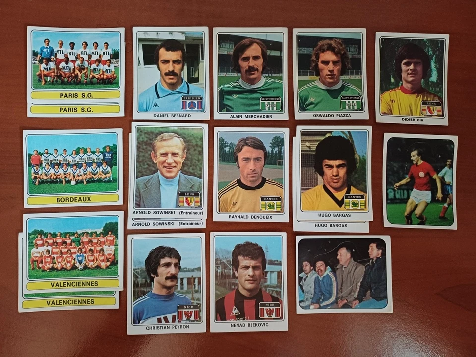Panini FOOTBALL 78 sticker x18 ★ ST ETIENNE NANTES NICE PSG ★ Figurine Lotto Lot - Photo 1/2