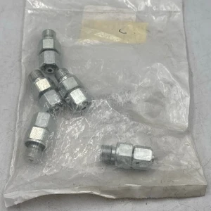 Parker 8mm SWV CONN L Series Tube Fitting 1/4 BSPP PT00501 EOLAST STL Pack of 5 - Picture 1 of 5