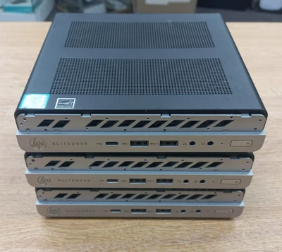 HP EliteDesk 800 G4 65W DM Mini PC i5 8500 8GB RAM 240GB SSD Windows 11  NO PSU - Image 1 of 4