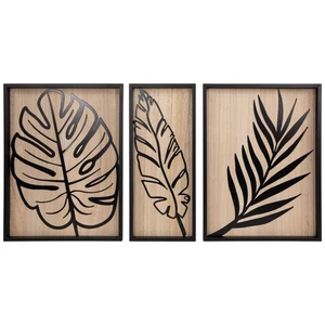 Tropical Leaf Wall Decorations - 15.75" - Set of 3 - Picture 1 of 7