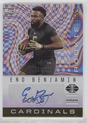 2020 Panini Illusions Rookie Signs /199 Eno Benjamin #RS10 Auto RC - Image 1 of 2
