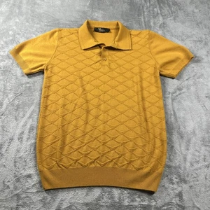 Tailored Recreation Premium Men’s S Gold Short Sleeved Polo - Picture 1 of 10