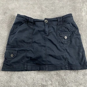 St John's Bay Women's Skort Size 8P Black - Picture 1 of 15