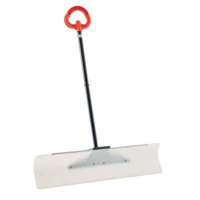 VEVOR Plastic Snow Pusher Shovel 36in Heavy Duty Plow Driveway Ergonomic Grip - Image 1 of 4