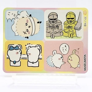 Rakko Sea Otter Momonga Chiikawa × Marumiya Holo Sticker Japan Anime Nagano F/S - Picture 1 of 10