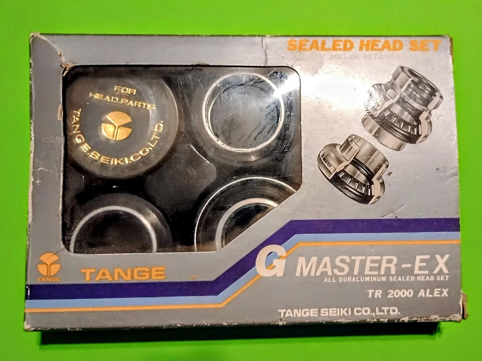 Juego de cabezales sellados NOS Tange “TR 2000 Alex” Foto 1 de 4
