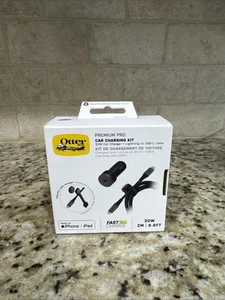 OtterBox Premium Pro USB-C to USB-C Car Charging Kit for iPhone Fast Charge - Picture 1 of 5