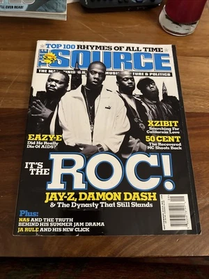 The Source Magazine Sept 2002 Jay-Z ROC Nation Special Cover 2 of 2 *RARE* - Image 1 of 4