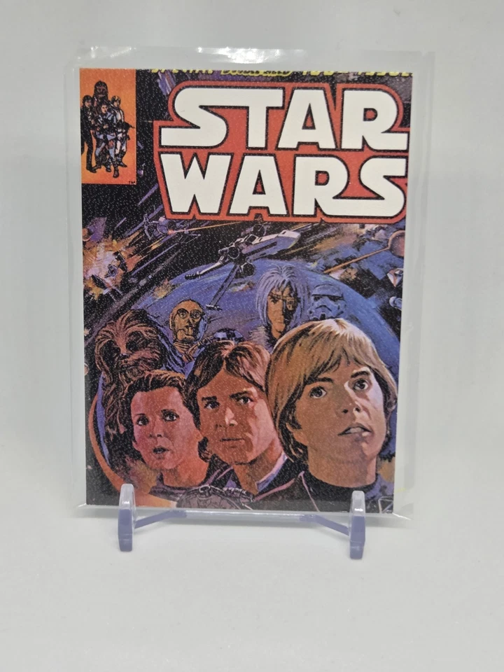 2024 Topps Star Wars Masterwork Marvel Comic Covers #100 MC-31 Canvas /25 MINT - Image 1 of 2