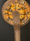 Very HTF Vintage Antique Halloween Dual sided Clapper Noisemaker Witch Black cat