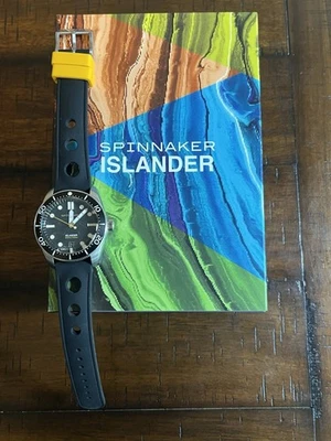 Spinnaker x Islander Croft Automatic Limited Edition Sold Out Black Aventurine - Image 1 of 4