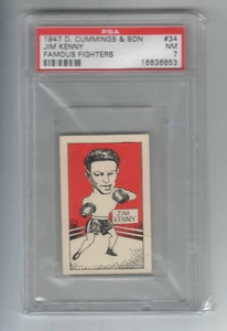 1947 D CUMMINGS & SON # 34 JIM KENNY PSA 7 - Bild 1 von 2
