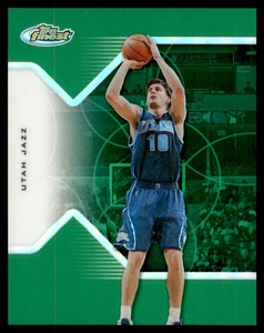 2004-05 Finest Refractors Green #79 Gordan Giricek /49