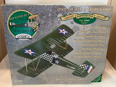 GEARBOX 1917 U.S. ARMY SOPWITH PUP 1:32 NIB LIMITED EDITION PRECISION MODELING - Image 1 of 4