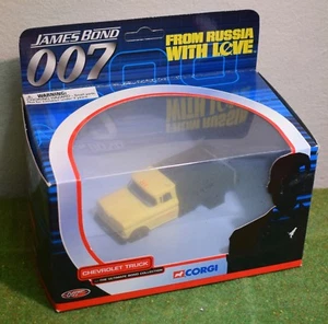 JAMES BOND 007 CORGI TY06701 CHEVROLET TRUCK FROM RUSSIA WITH LOVE - Picture 1 of 1