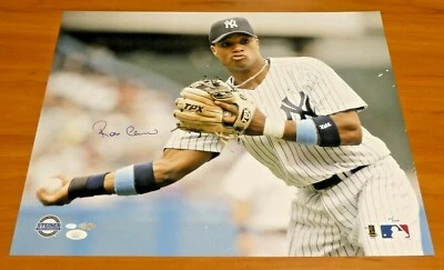 Robinson Cano Signed 16x20 Baseball Photo with Steiner Sticker and JSA COA - Image 1 of 4