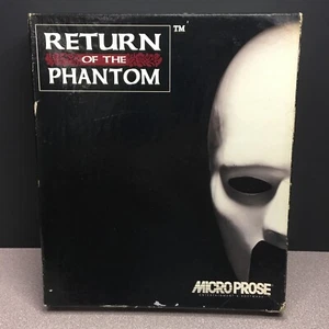 IBM MICROPROSE RETURN OF THE PHANTOM 3.5" FLOPPY DISK COMPUTER GAME COMPLETE - Afbeelding 1 van 8