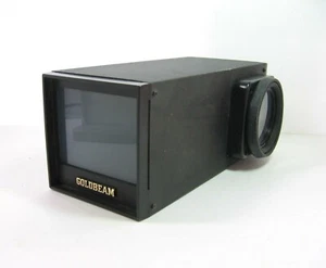GOLDBEAM Vintage PROJECTOR Piece For Film to Video Transfer Black Metal 58 mm - Picture 1 of 6