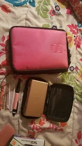 Nintendo DS Lite Launch Edition Metallic Rose Handheld System - Picture 1 of 4