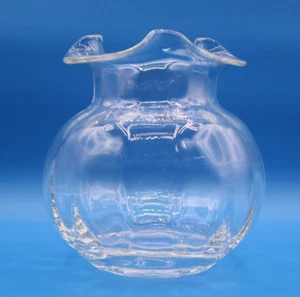 Vintage Tiffany & Co. Crystal Devon Vase *Pre-Owned* - Picture 1 of 9