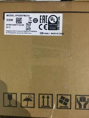 Express ship New in box Delta VFD007M21A Inverter VFD007M21A 220V 0.75KW - Image 1 of 3