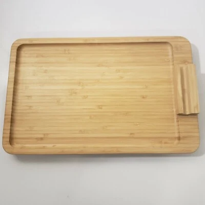 Nnewvante Bamboo Clip-On Side Table for Couch/Chair/Sofa Arm With Phone Slot - Image 1 of 4