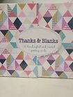 Thanks & Blanks 30pc Greeting Card Set New Printed & Crafted W/ Envelopes
