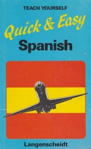 DIETHARD LUBKE Teach Yourself Quick and Easy Spanish 1986 SC Book - Picture 1 of 1