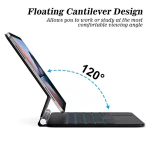 Keyboard For Ipad Air 13-Inch M2 2024 Black - Picture 1 of 8