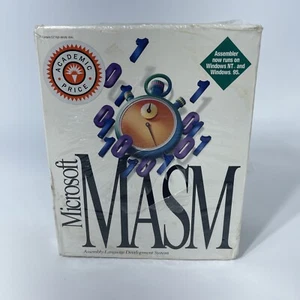 Microsoft MASM 6.11 Assembly Language Development System Floppy Disk Software - Picture 1 of 9