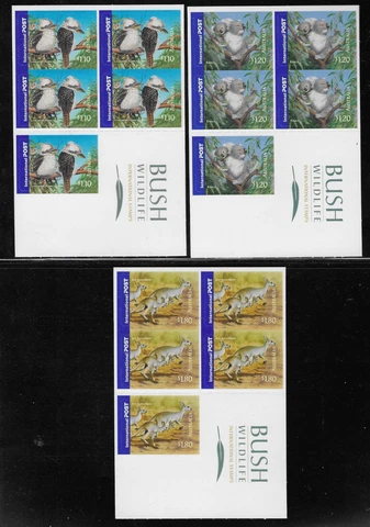 AUSTRALIA 2005 BUSH WILDLIFE - 3 BOOKLETS, SB 183 - SB 185.  (7265) Cover