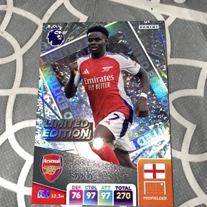 Panini Adrenalyn XL Premier League 2025: Bukayo SAKA. Limited Edition. - Picture 1 of 3