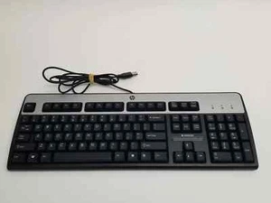 HP KU-0316 JB Tastiera USB cablata negli Stati Uniti - Foto 1 di 3