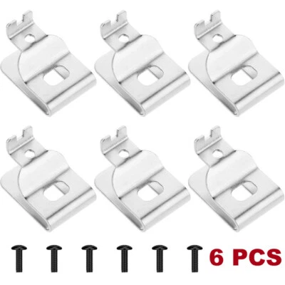 6X Electric Drill Belt Clip Hooks with Screws for Dewalt 20V Power Tools N268241