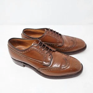 Alan McAfee/Church's Short Wing Blucher Polished Binder Braun EU 41 UK 7 US 8 E - Picture 1 of 18