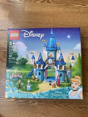 Lego Disney Cenicienta y Príncipe Castillo Encantador 43206 Kit de Construcción 365 Piezas-NUEVO Foto 1 de 2